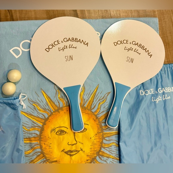 Dolce & Gabbana Towel & Ping Ball/ Paddle Ball Set - Picture 2 of 5